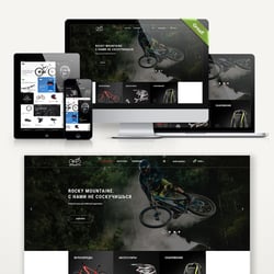 Bike shop — пример работы портфолио фрилансера в категории Дизайн сайтов